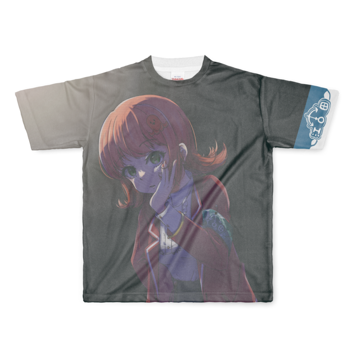 フルグラフィックTシャツ - L - 正面印刷のみ
