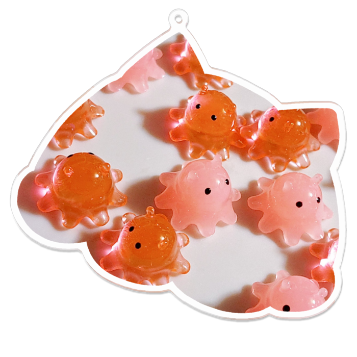 アクリルキーホルダー - 100 x 100 (mm)