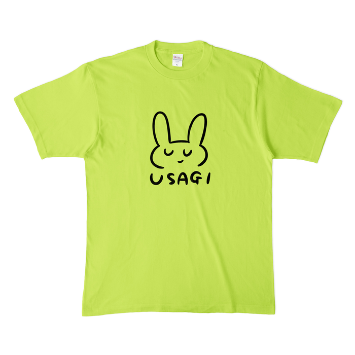 カラーTシャツ(淡色) - XL - ライトグリーン