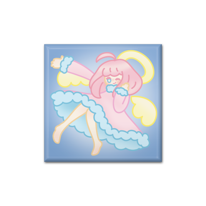 缶バッジ - 四角形40mm