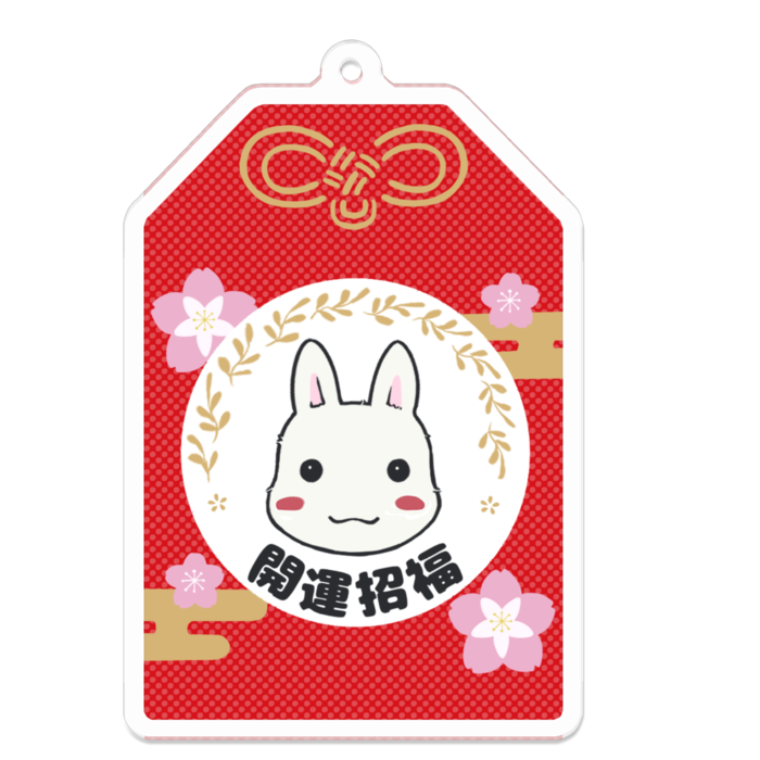 アクリルキーホルダー - 70 x 70 (mm)