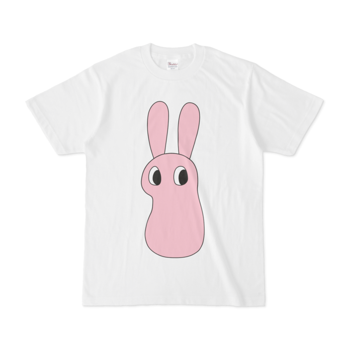 うさっぎのTシャツ - S - 白