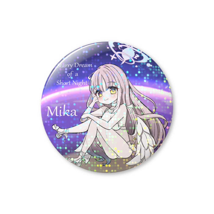 ホログラム缶バッジ - 44mm