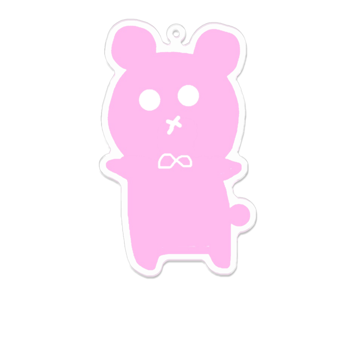 アクリルキーホルダー - 100 x 100 (mm)