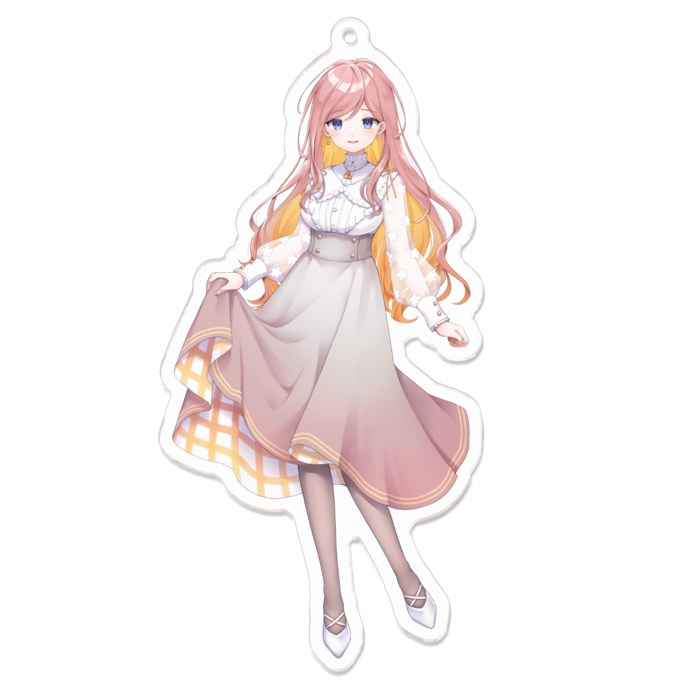 アクリルキーホルダー - 100 x 100 (mm)