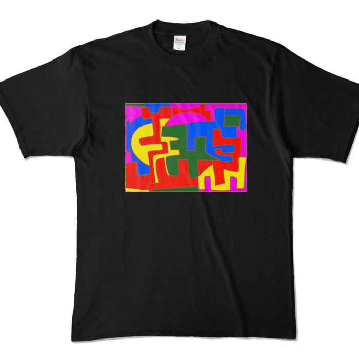 カラーTシャツ - XL - ブラック (濃色)