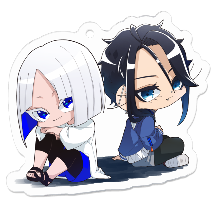 アクリルキーホルダー - 50 x 50 (mm)