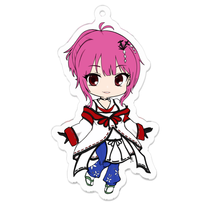 アクリルキーホルダー - 70 x 70 (mm)