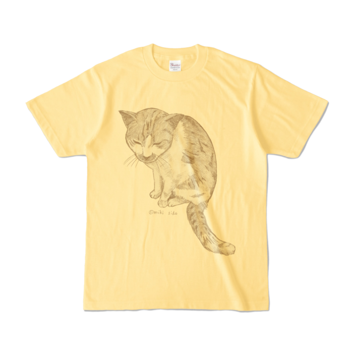 カラーTシャツ - S - ライトイエロー (淡色)