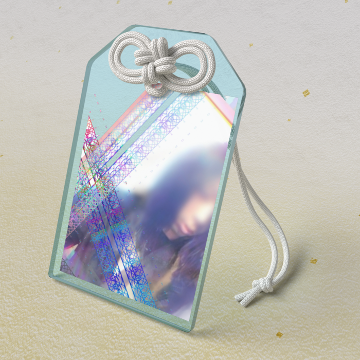 アクリルお守り - 50 × 80mm