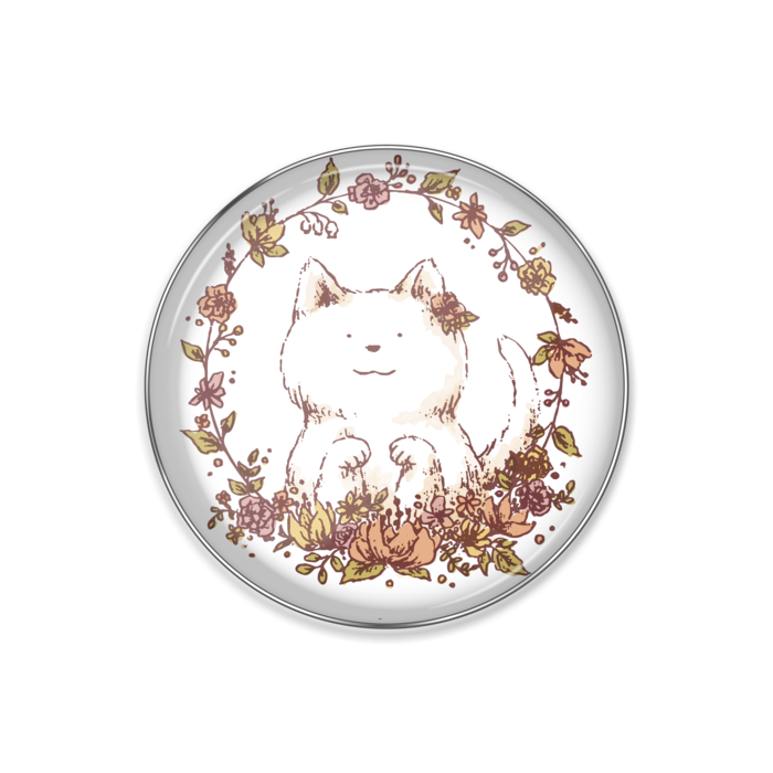 花爛ロゴピンバッジ 花爛 3 Booth