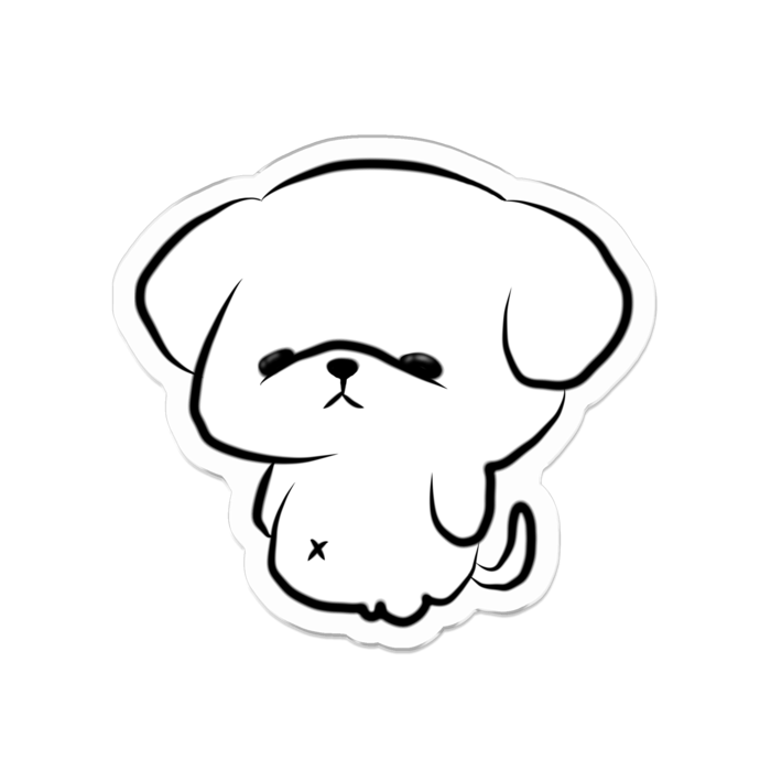 アクリルバッジ - 50 x 50 (mm)