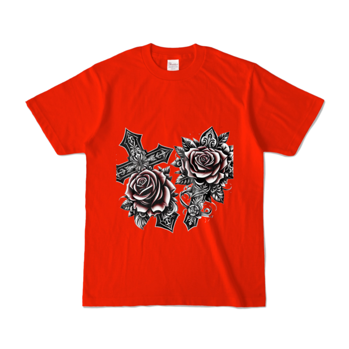 カラーTシャツ - S - レッド (濃色)