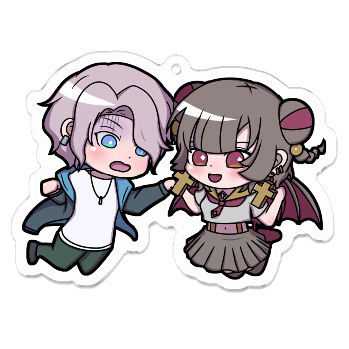 アクリルキーホルダー - 70 x 70 (mm)