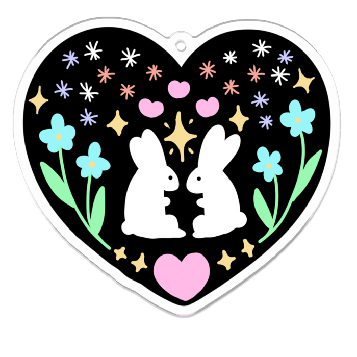 アクリルキーホルダー - 70 x 70 (mm)