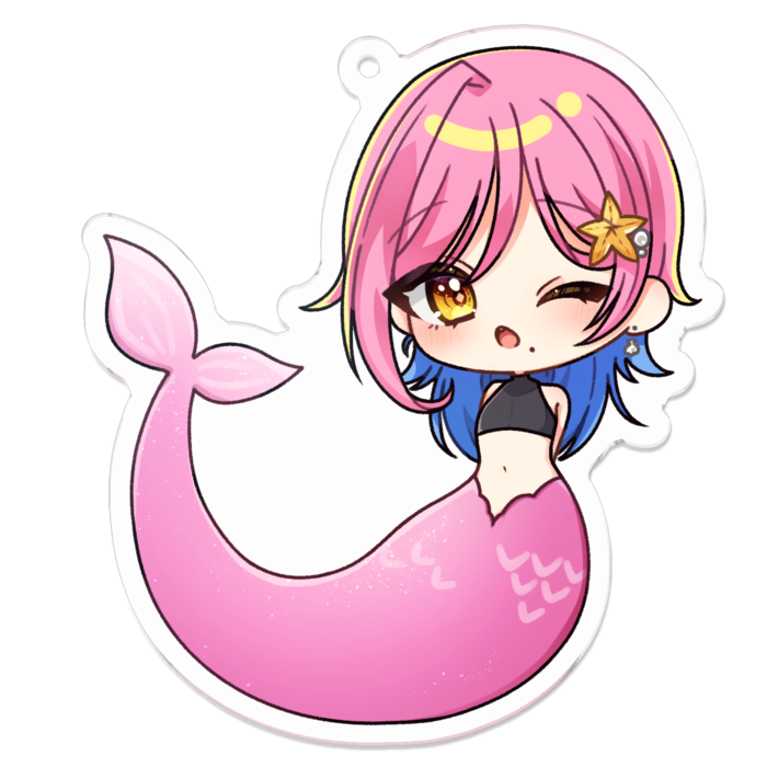 アクリルキーホルダー - 70 x 70 (mm)