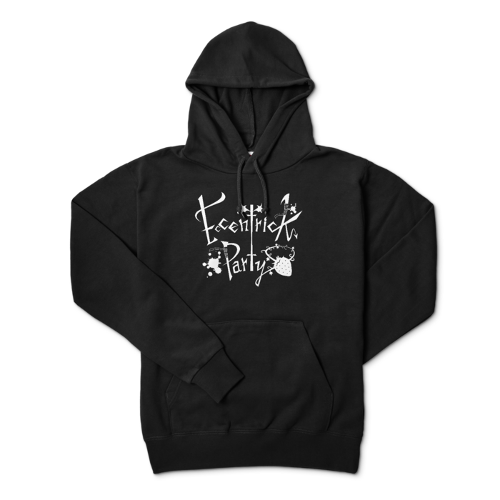 パーカー - L - ブラック白