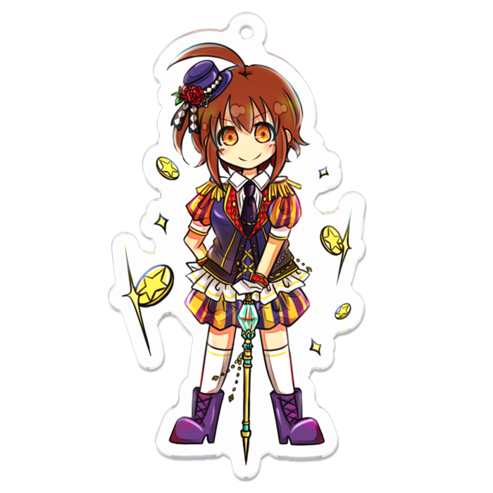 アクリルキーホルダー - 70 x 70 (mm)