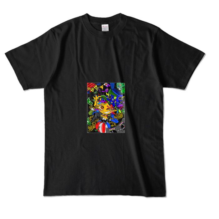 カラーTシャツ - L - ブラック (濃色)