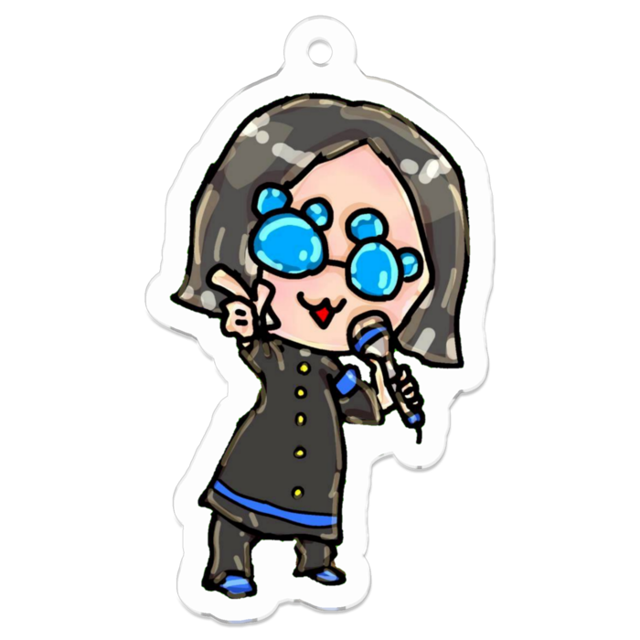 アクリルキーホルダー - 50 x 50 (mm)