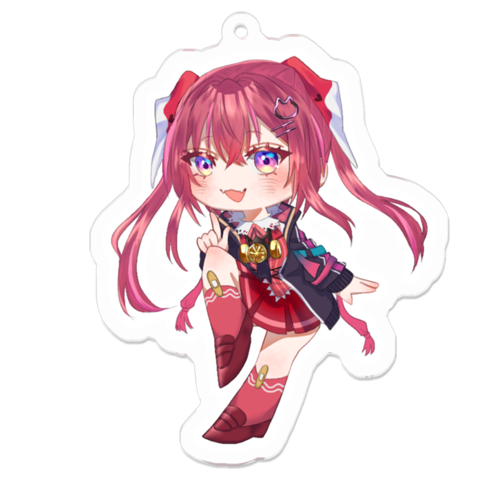 アクリルキーホルダー - 70 x 70 (mm)