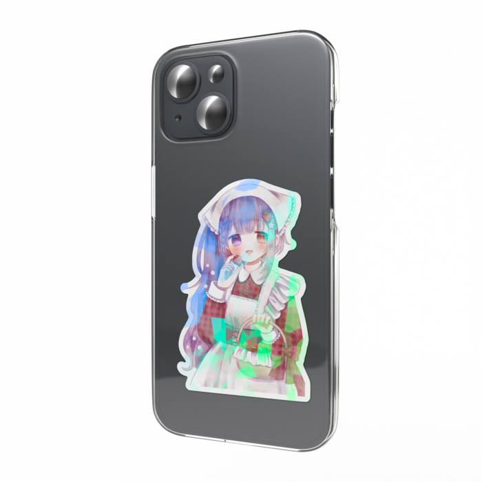 ホログラムスマホステッカー - 縦