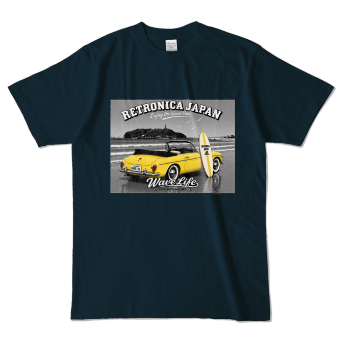 カラーTシャツ - L - ネイビー (濃色)