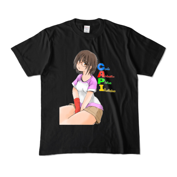 カラーTシャツ - M - ブラック (濃色)