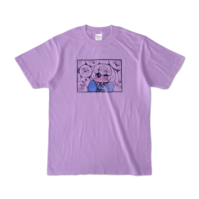 カラーTシャツ - S - ライトパープル （淡色）