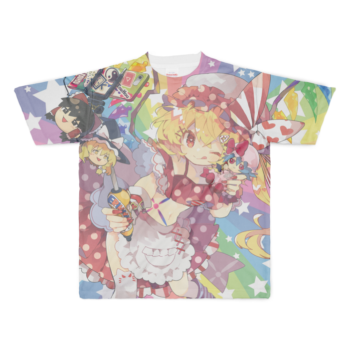 フルグラフィックTシャツ - XL - 両面印刷