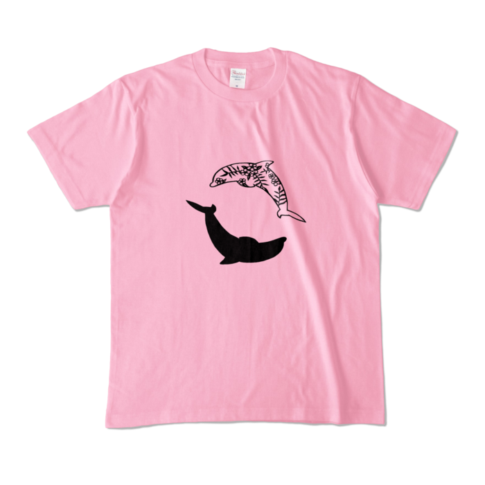 カラーTシャツ - M - ピーチ (淡色)