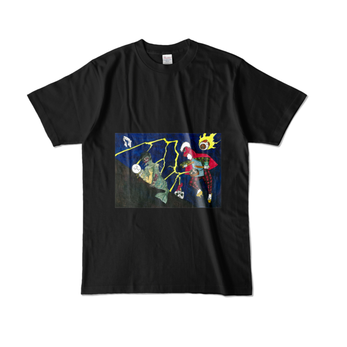 カラーTシャツ - L - ブラック (濃色)
