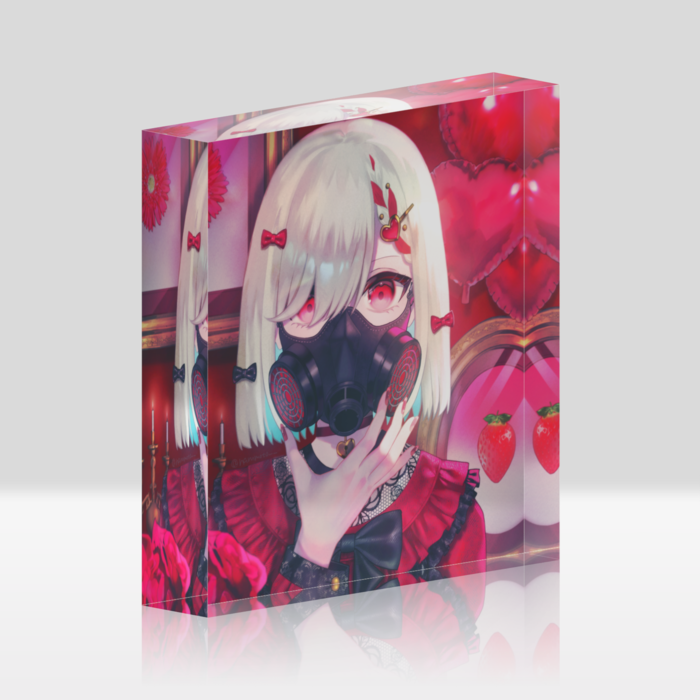 アクリルブロック - 100x100mm