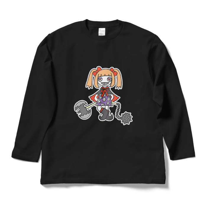 ロングスリーブTシャツ - L - ブラック