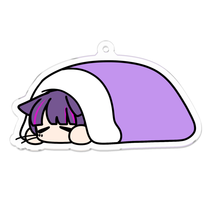 アクリルキーホルダー（コーティング） - W70 × H70mm 以内