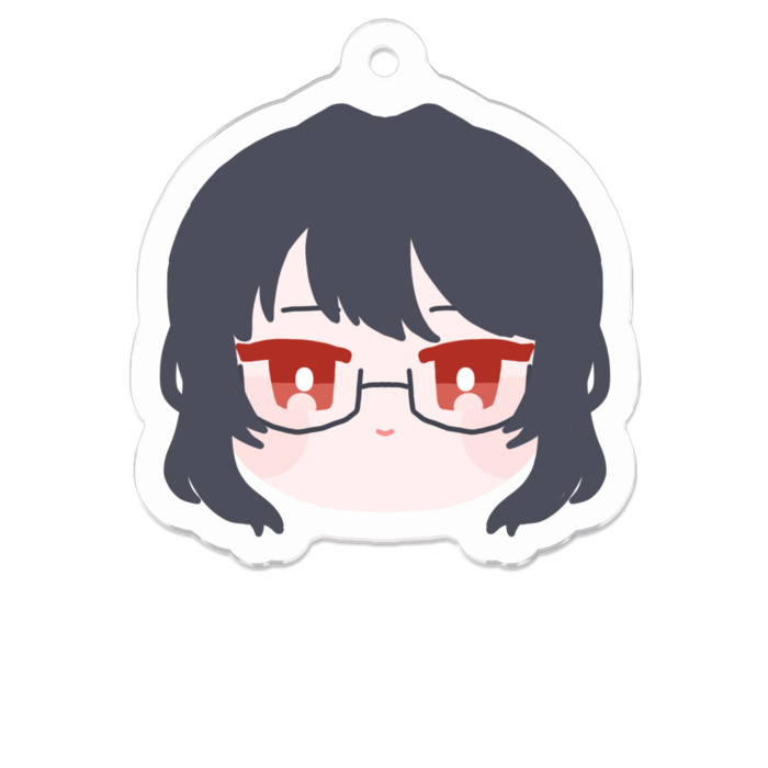 アクリルキーホルダー - 50 x 50 (mm)