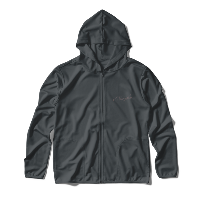 ジップパーカー - M - ダークグレー