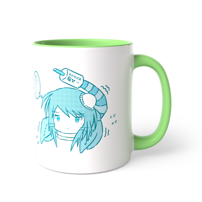 ツートンカラーマグカップ - 直径 8.2cm / 高さ 9.5cm