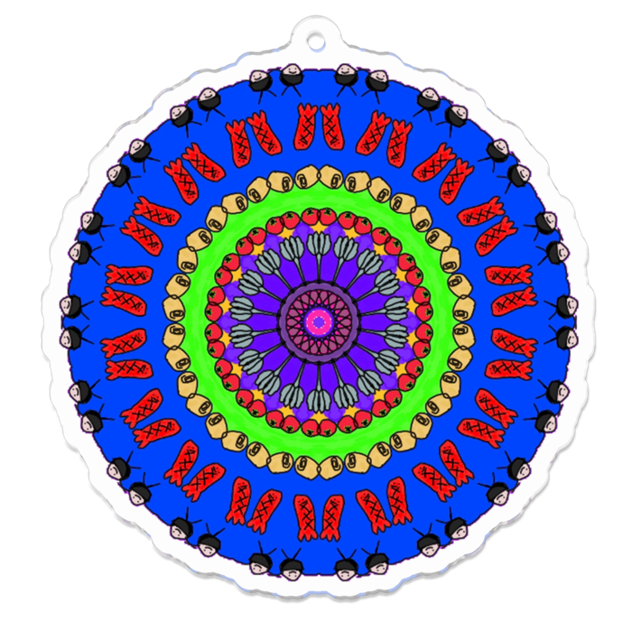 アクリルキーホルダー - 70 x 70 (mm)(2)