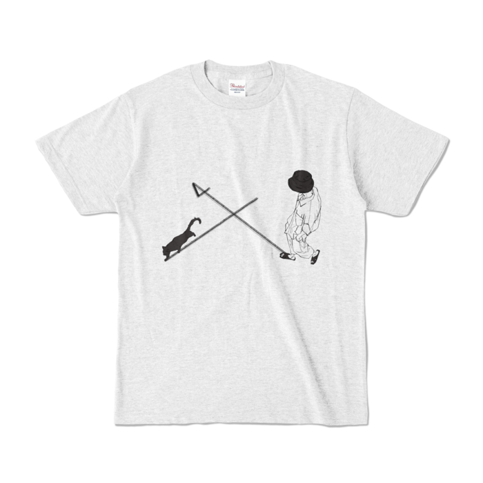 カラーTシャツ - S - アッシュ (淡色)