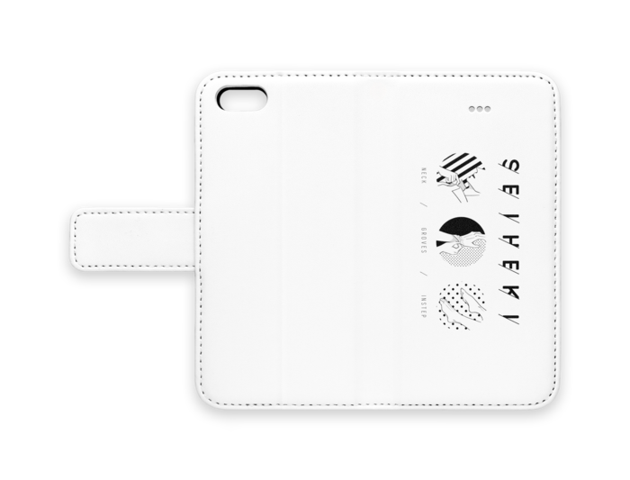 手帳型iPhoneケース - iPhone 5 / 5s / SE - ストラップ穴 なし