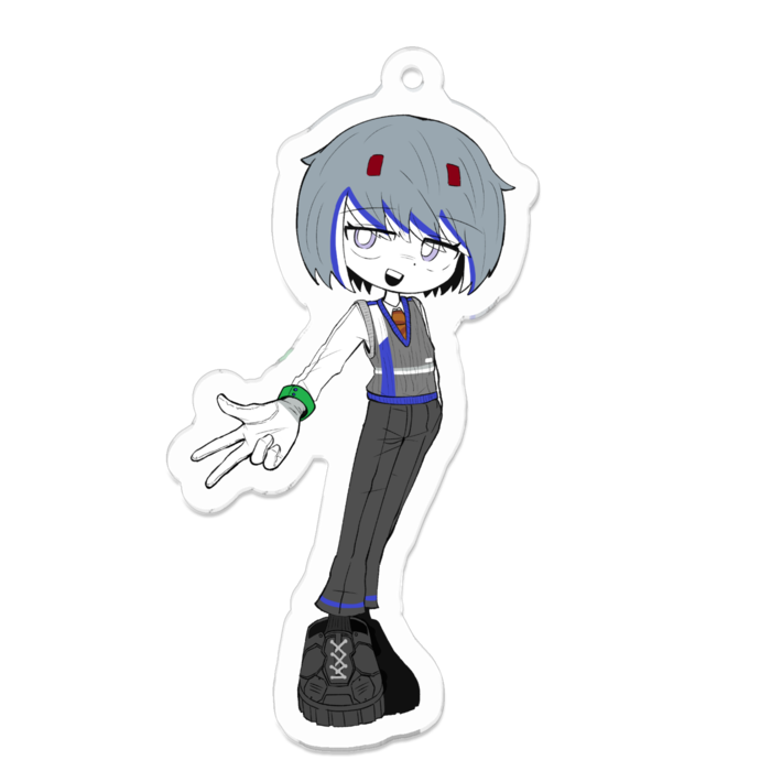 アクリルキーホルダー - 70 x 70 (mm)