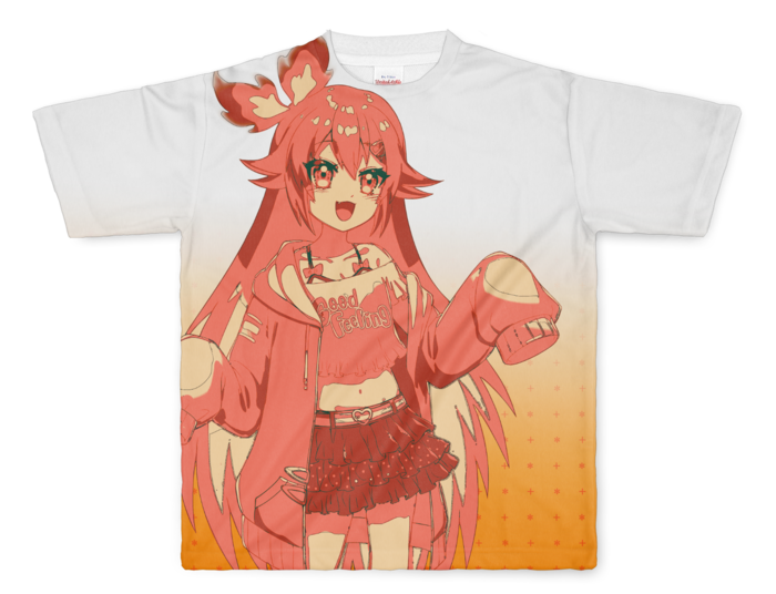 フルグラフィックTシャツ - L - 両面印刷