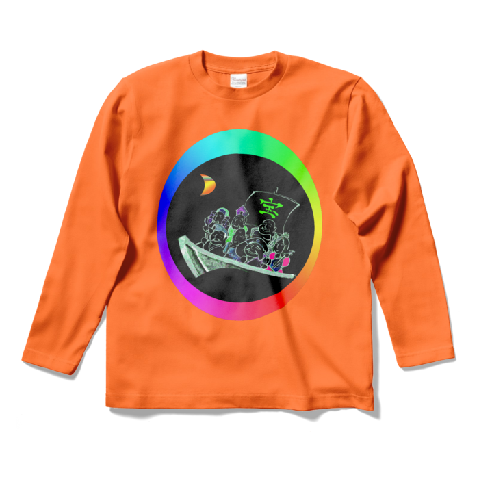 ロングスリーブTシャツ - S - オレンジ