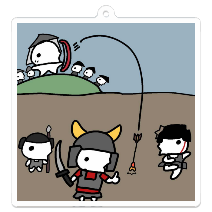 3.鏑矢で合戦の合図を送ります