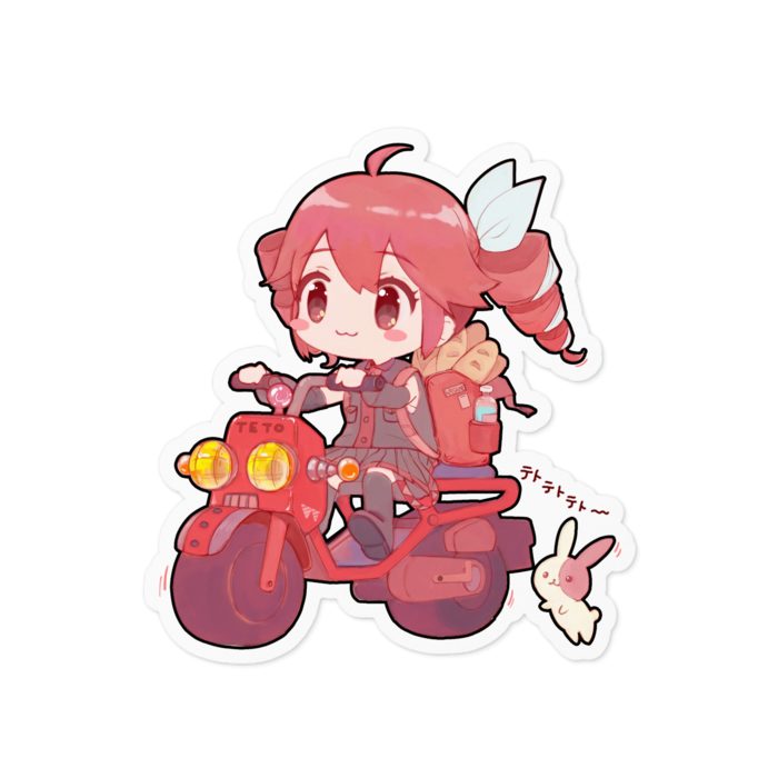 ステッカー - 100 x 100 (mm)