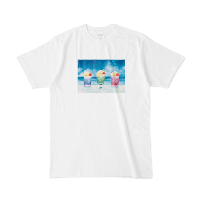 Tシャツ - L - 白 - クリームソーダ