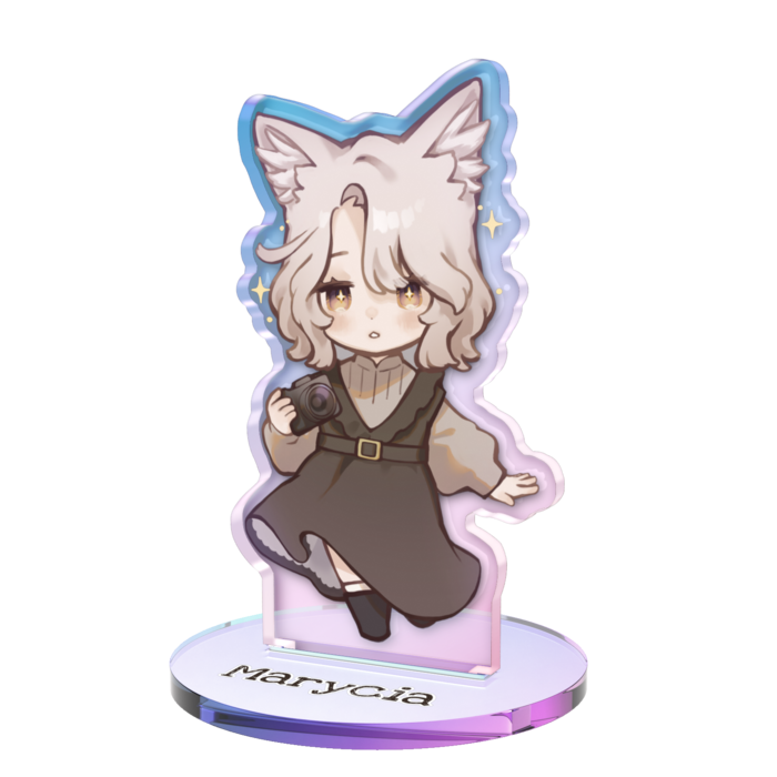 オーロラアクスタ - 70 × 70mm