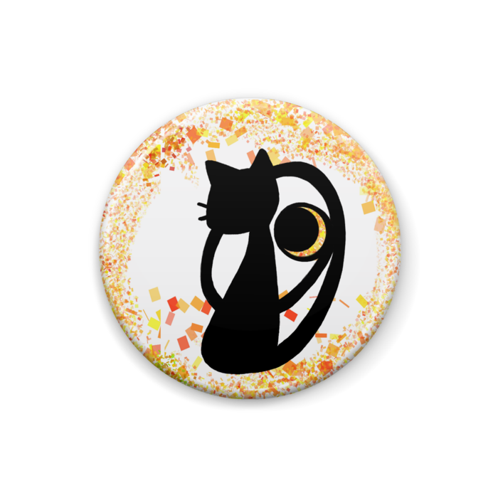 イエローダイアモンド 缶バッジ - 25mm(1)