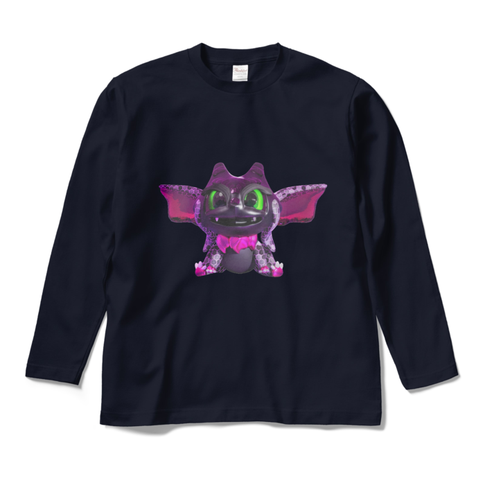 ロングスリーブTシャツ - M - ネイビー